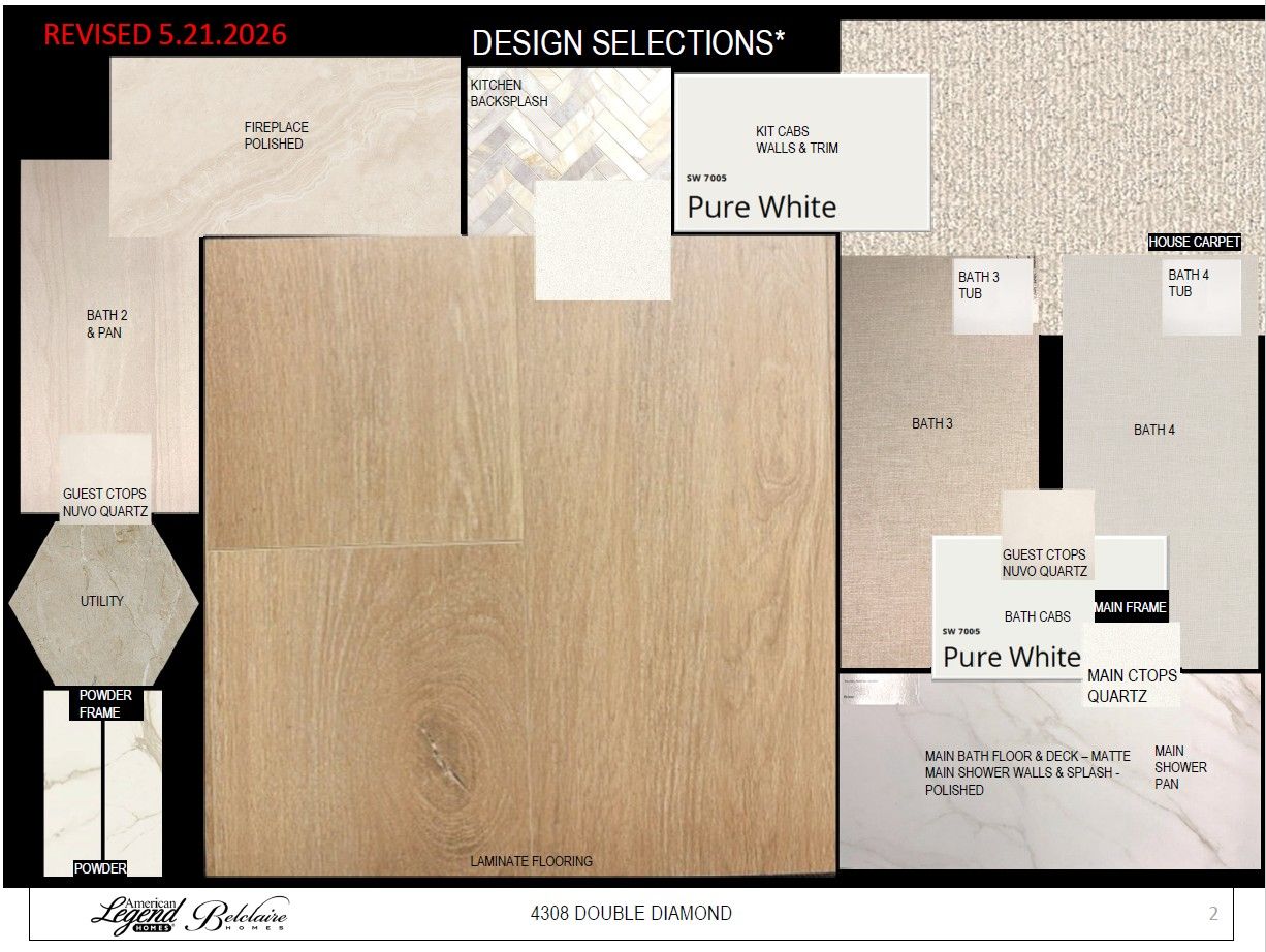 Representative photo of design selections for 4308 Double Diamond