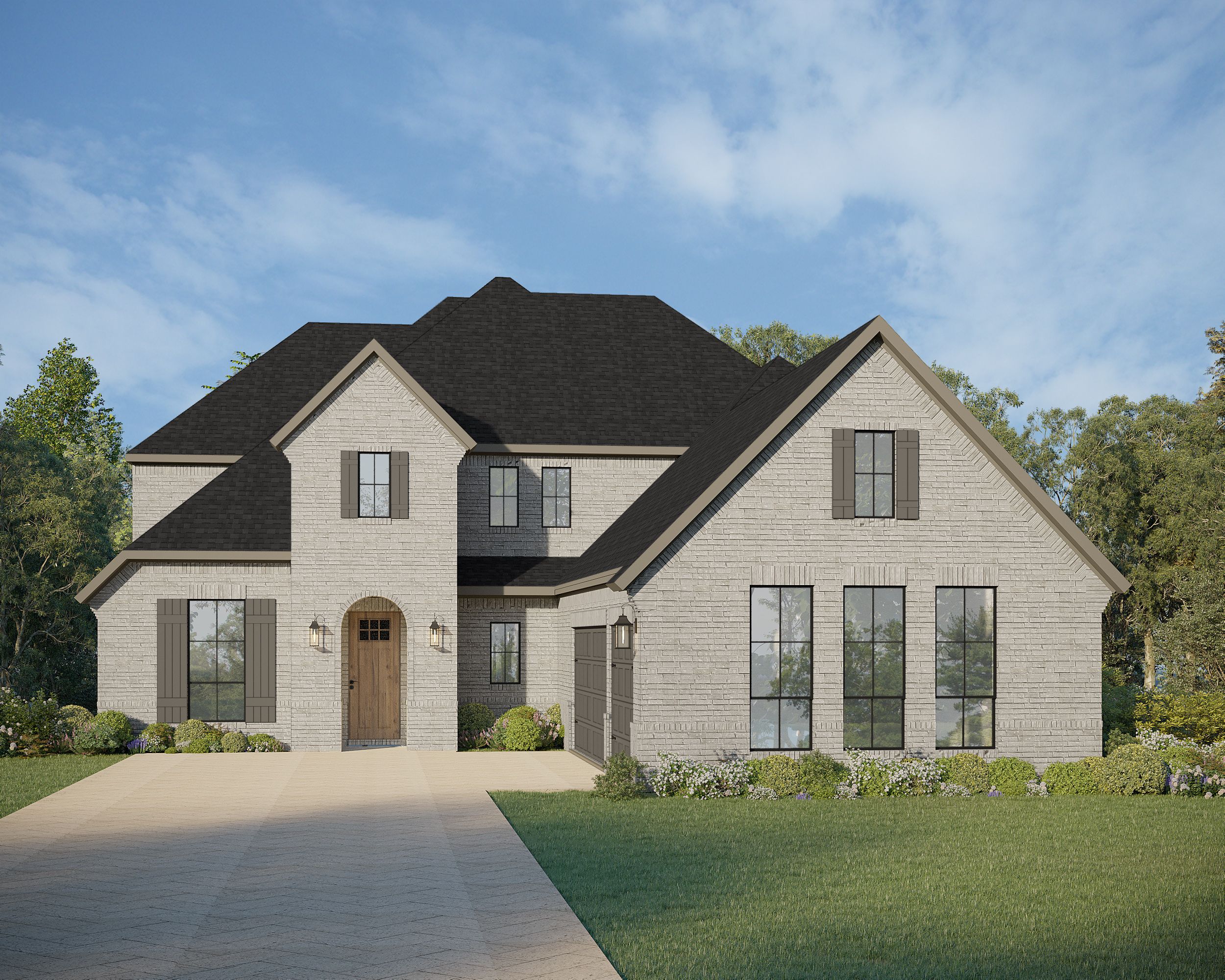 Plan 1643 Elevation D
