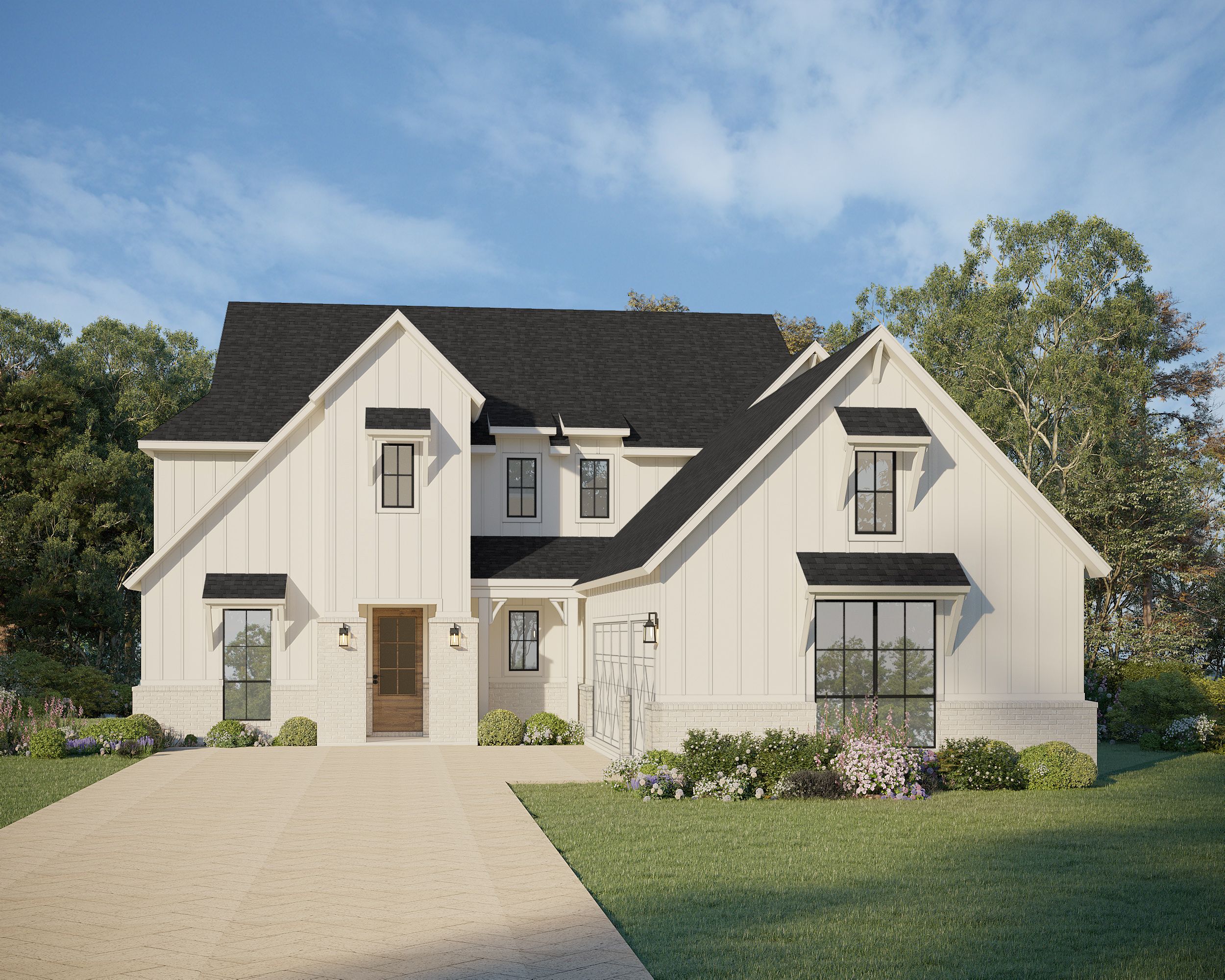 Plan 1643 Elevation E
