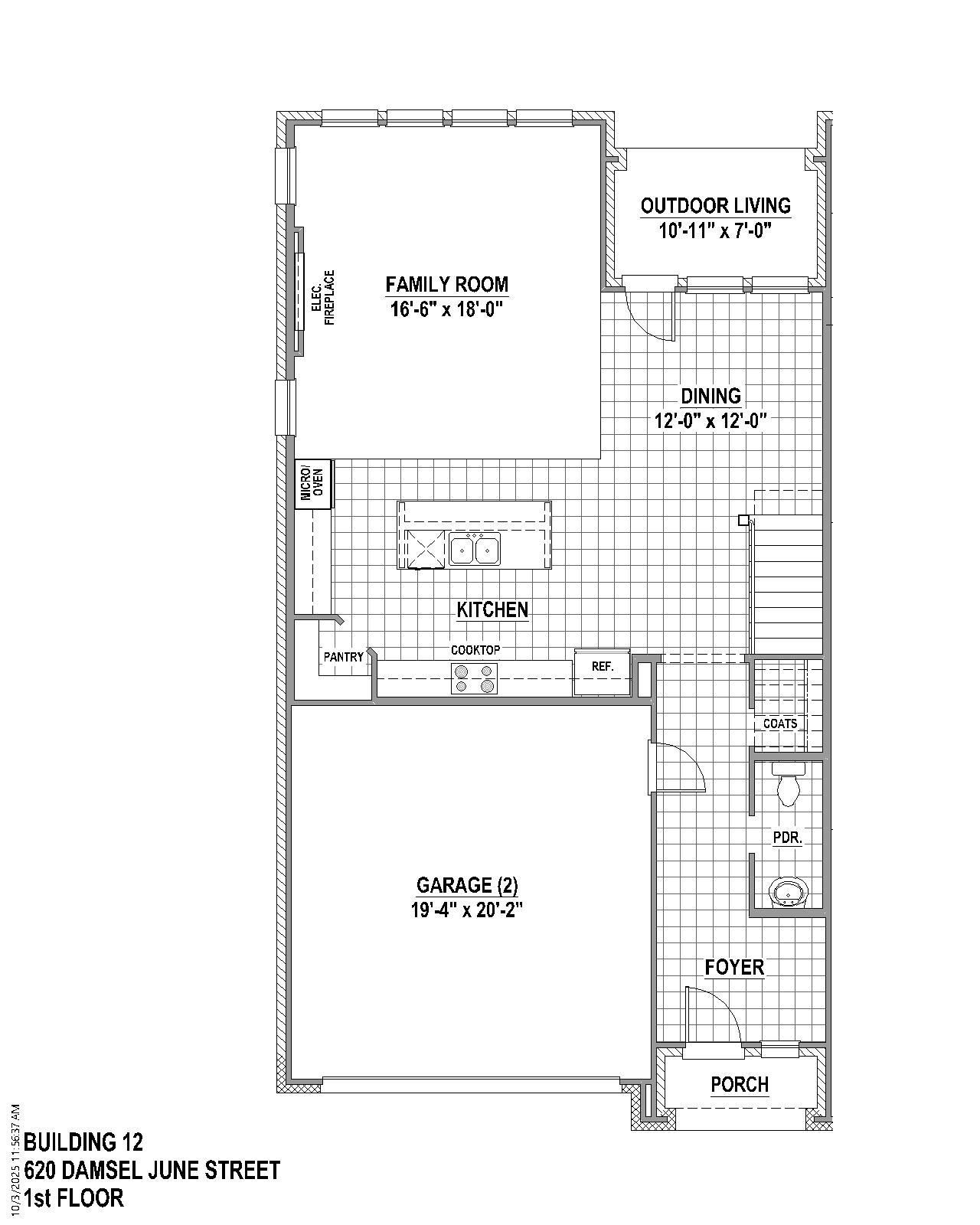 TH Building 12 Unit 1 W 1st Floor