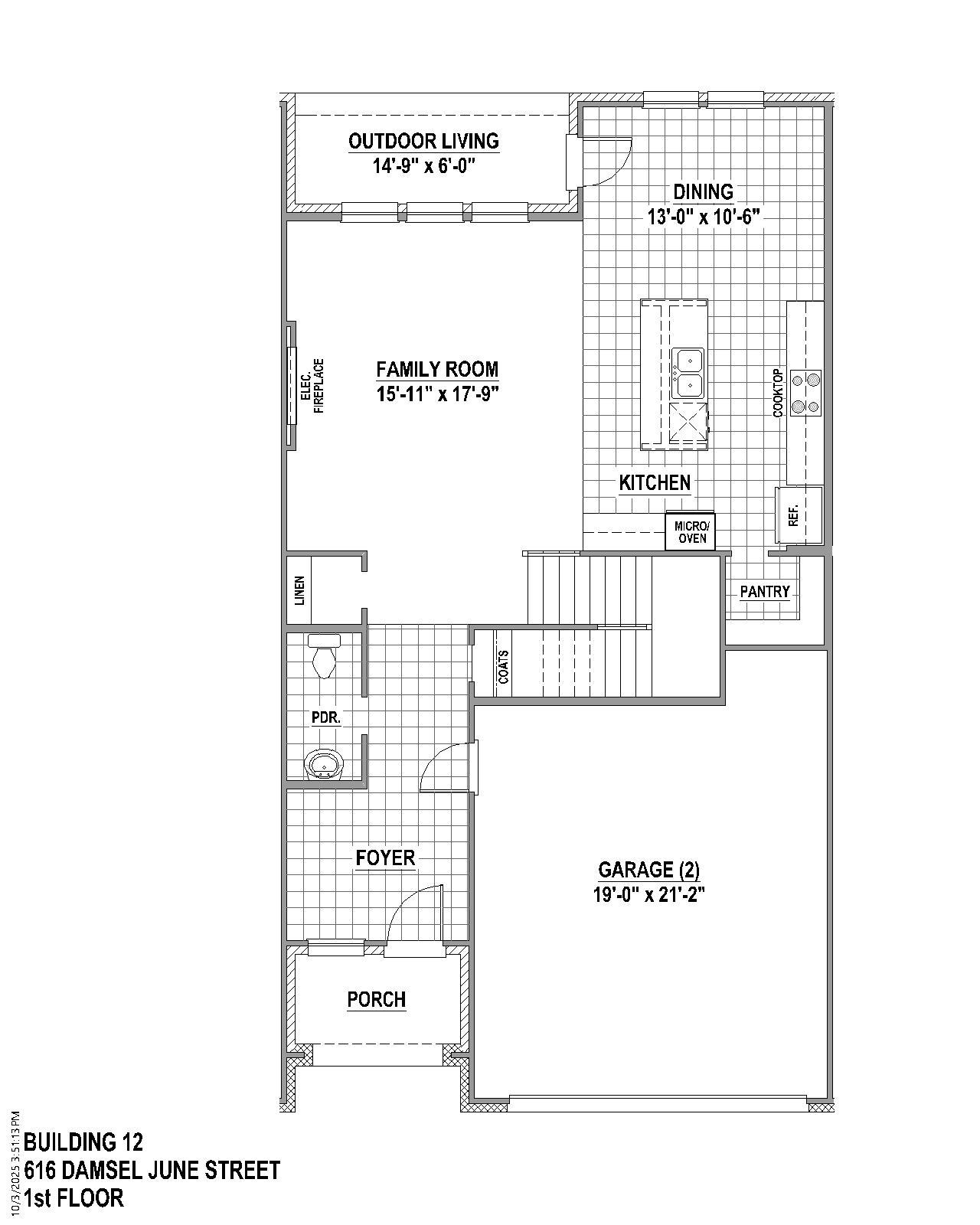 TH Building 12 Unit 2 W 1st Floor