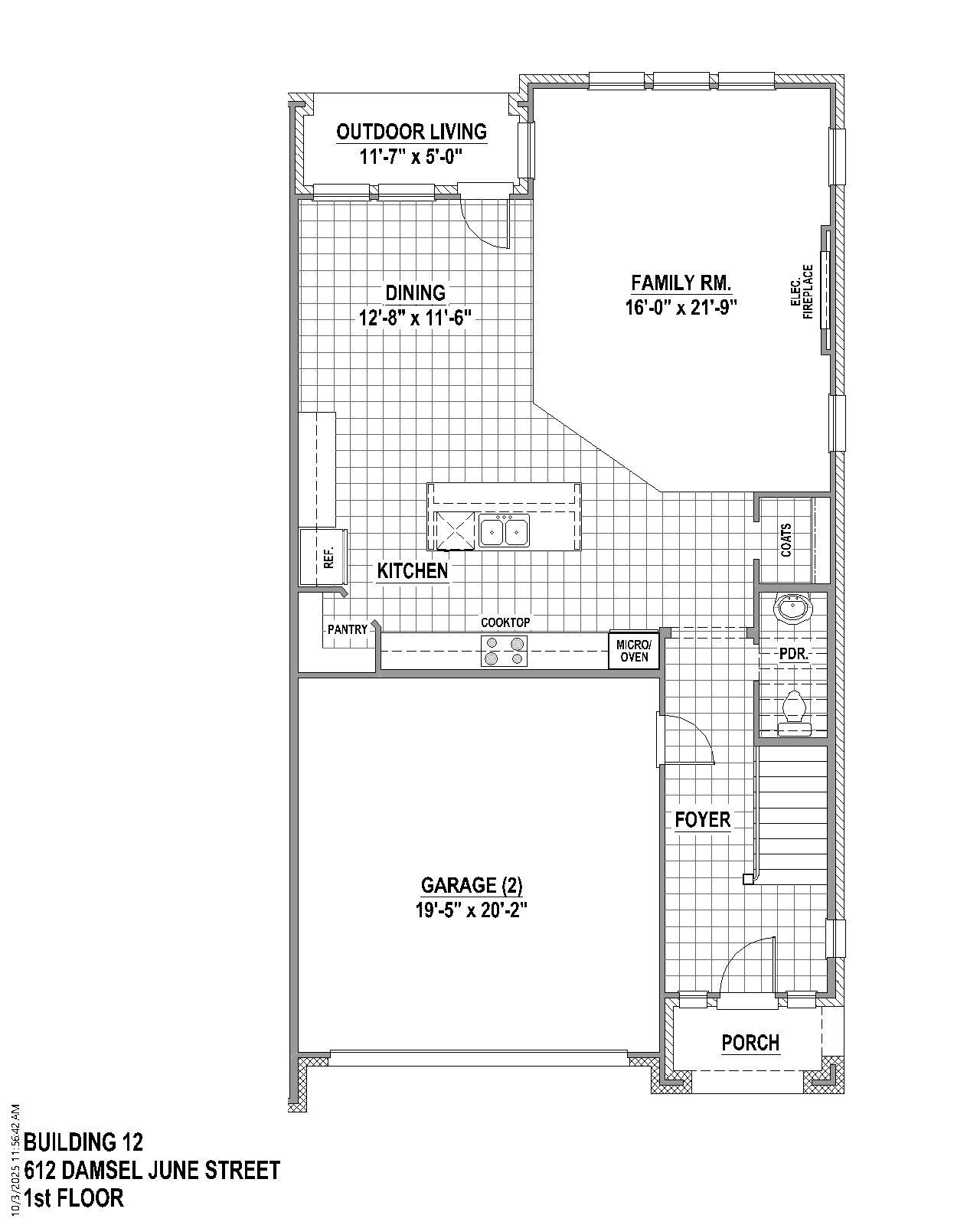 TH Building 12 Unit 3 W 1st Floor