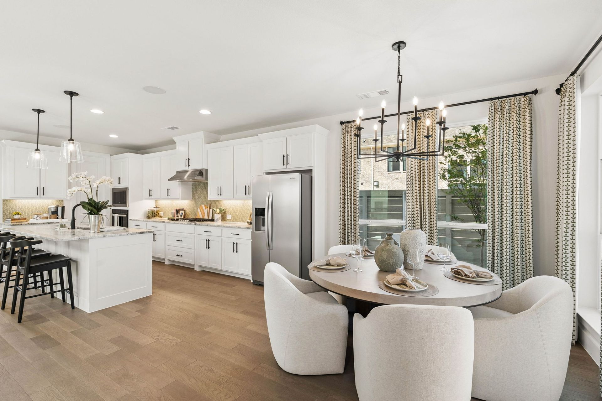 Bright Breakfast Nook with Backyard Views  - Plan 1462 Representative Photo
