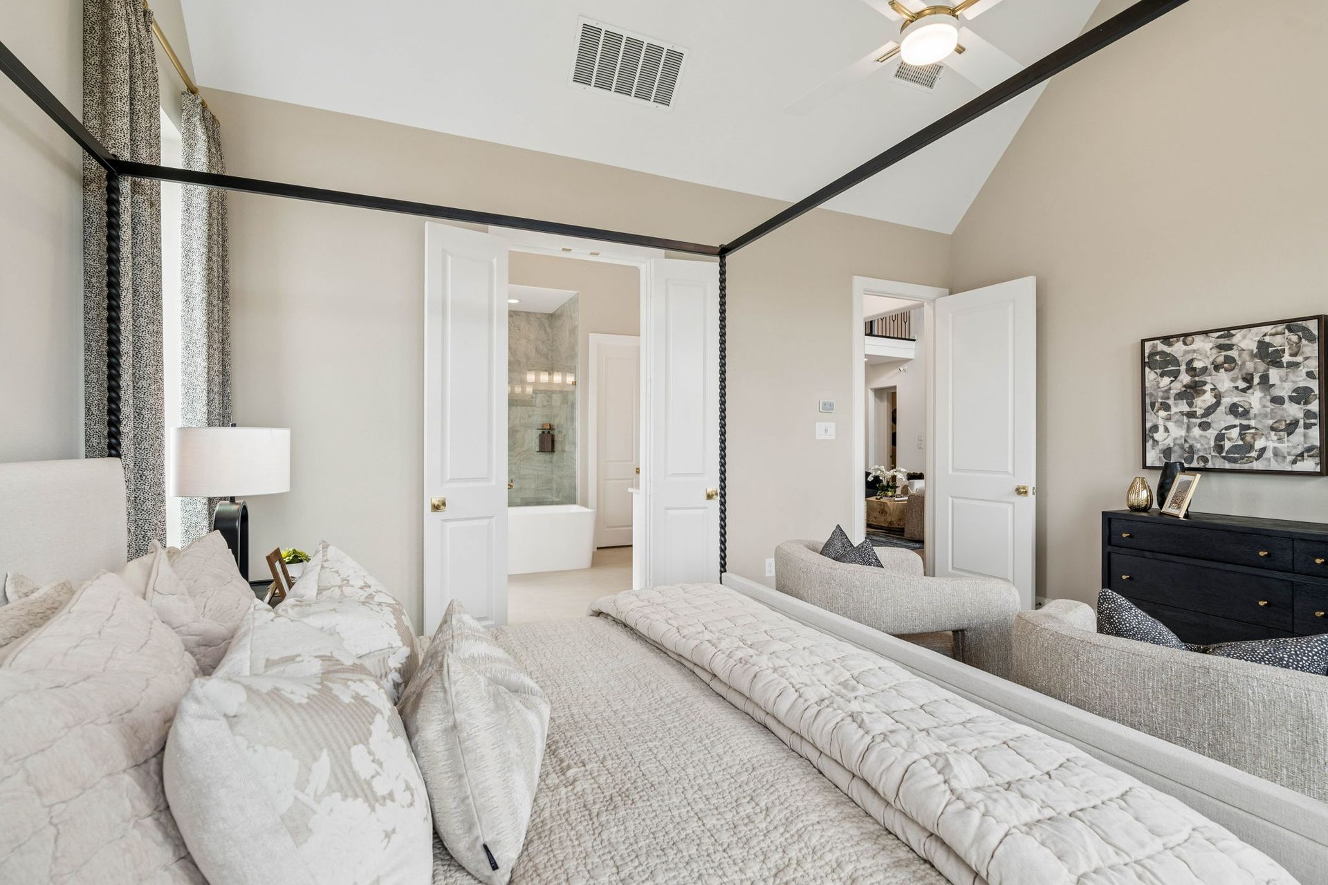 Spacious Primary Suite with Spa-Like Bath Connection