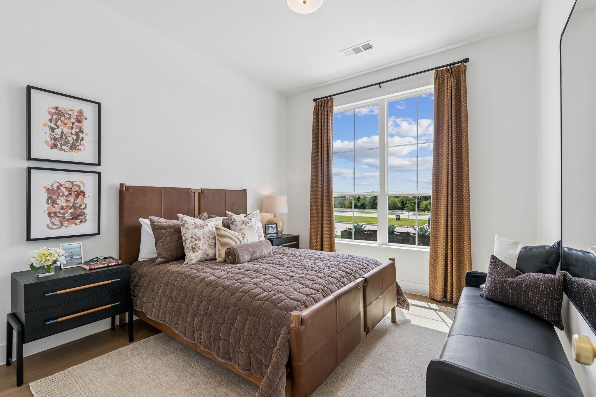 Comfortable Secondary Bedroom with Scenic Views