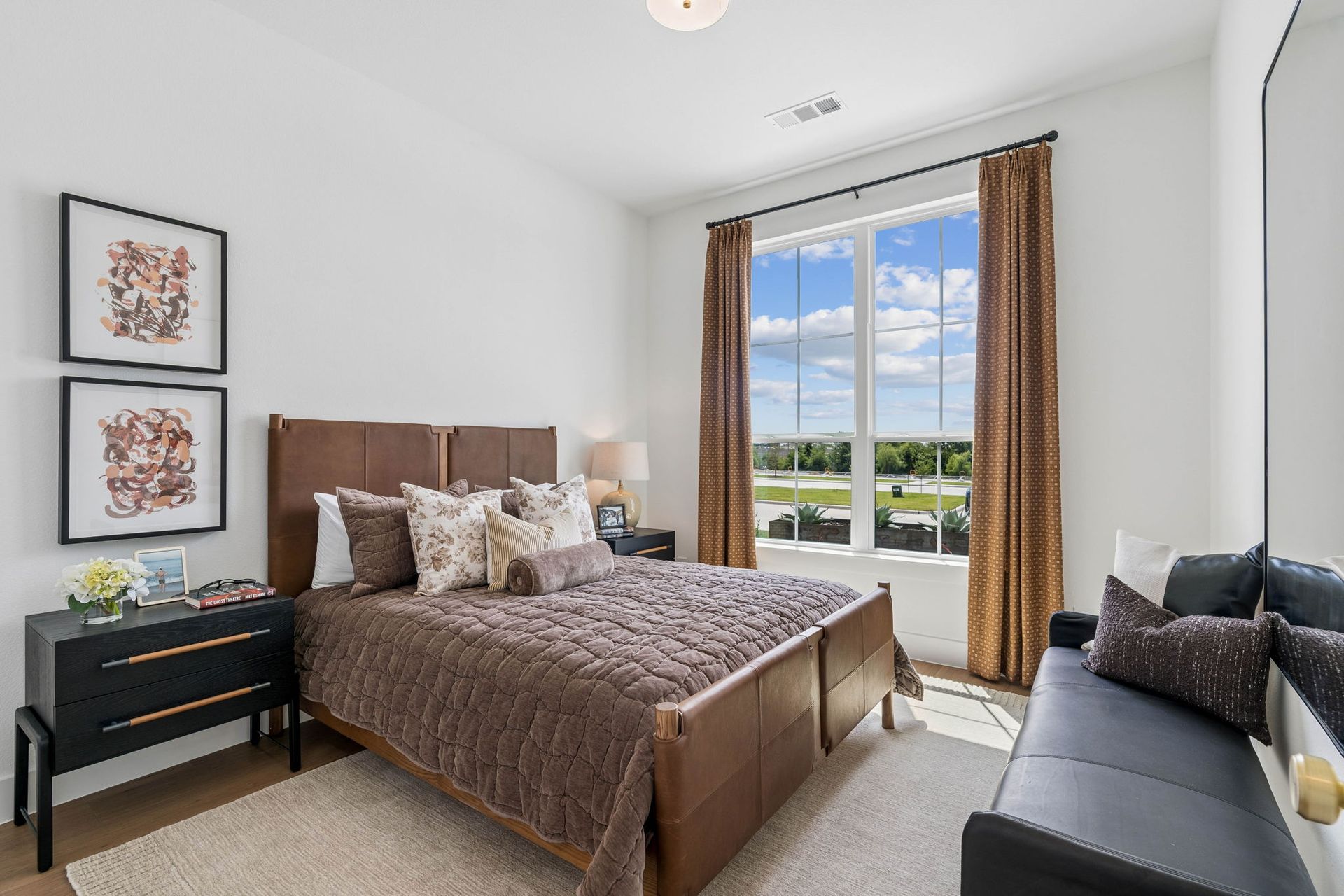 Comfortable Secondary Bedroom with Scenic Views