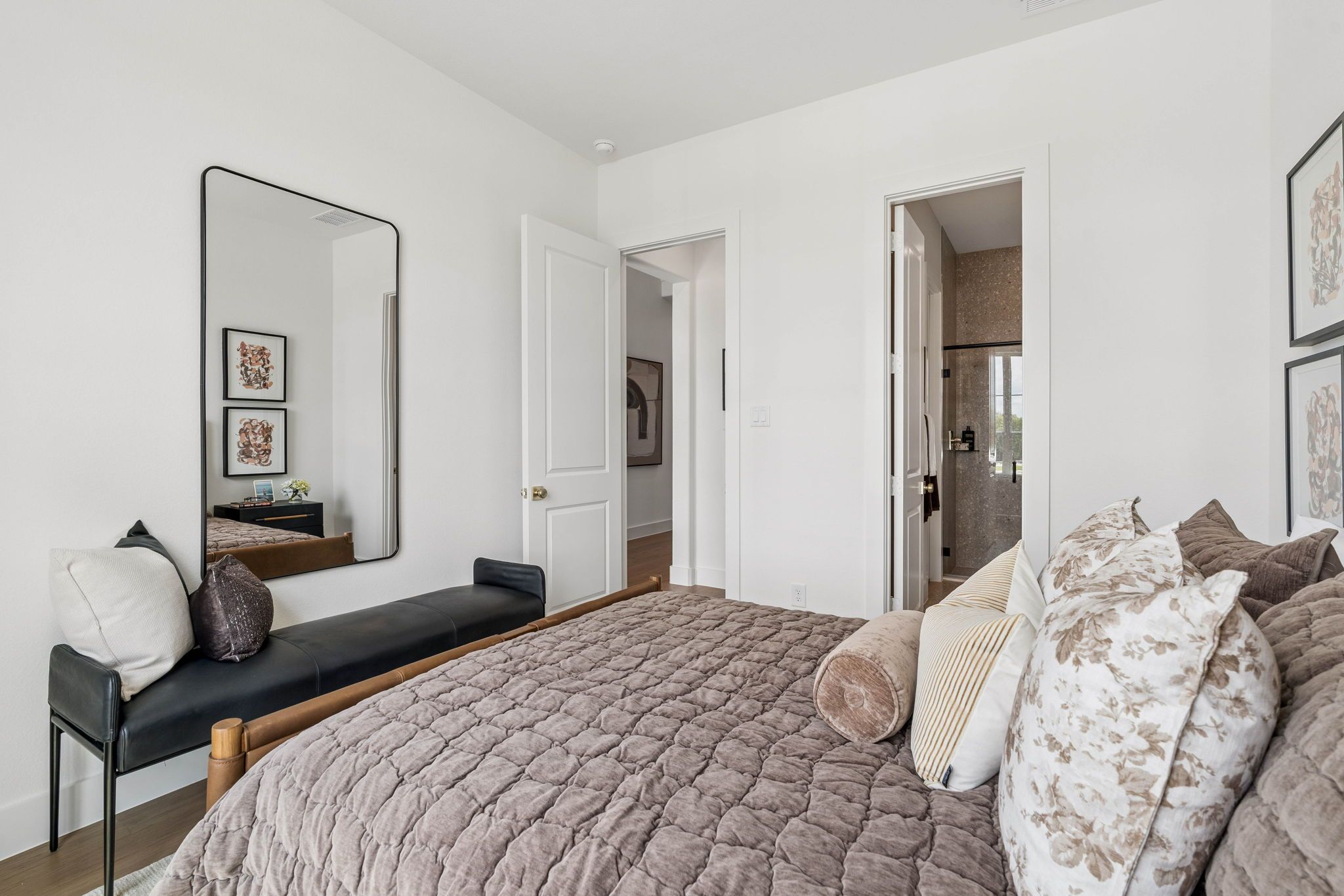 Inviting Guest Bedroom with Designer Details