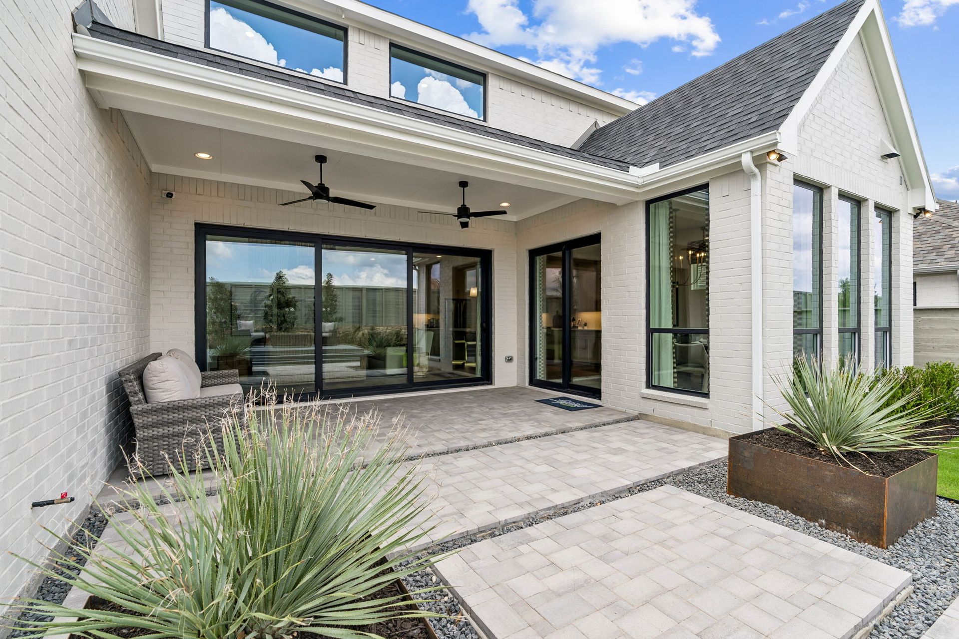 Covered Patio Designed for Outdoor Entertaining