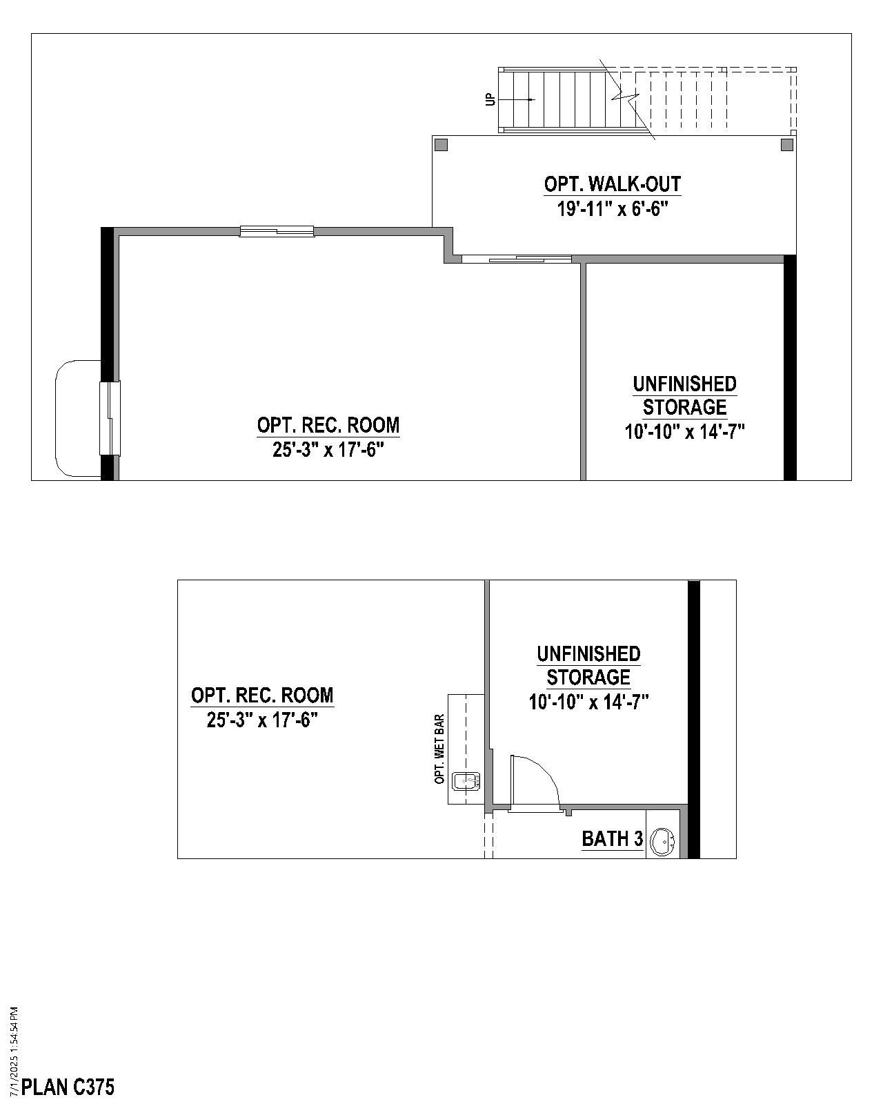 Plan C375 Options 1