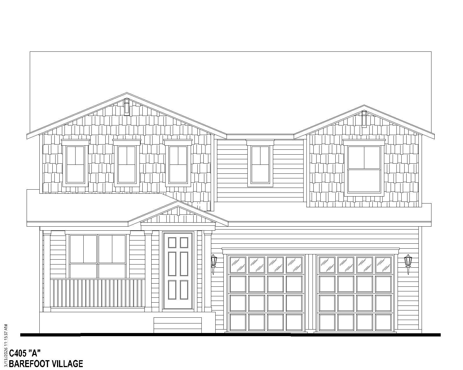 Plan C405 floor plan