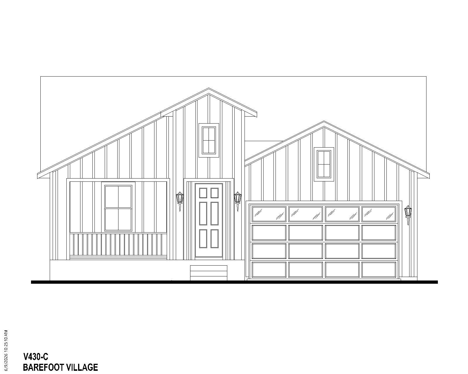 Plan V430 BV Elevation C