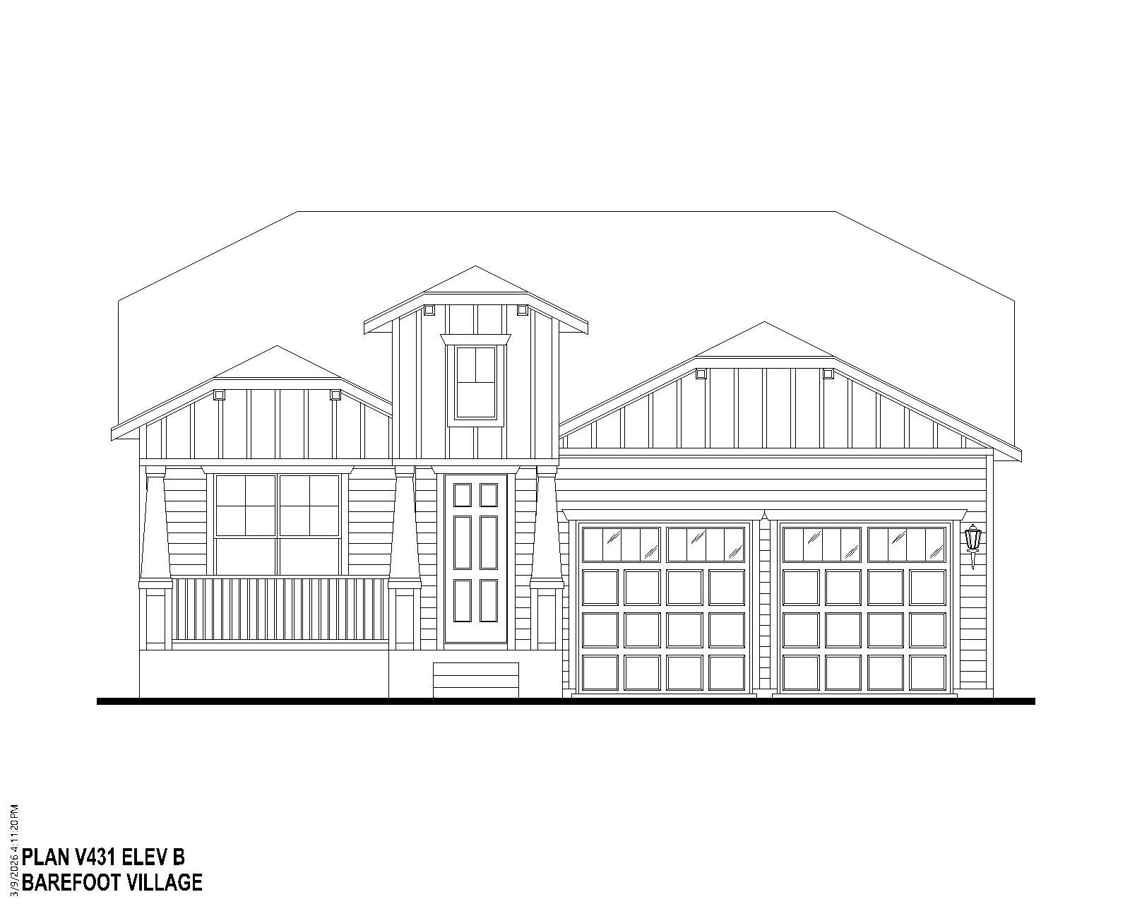 Plan V431 Elevation B