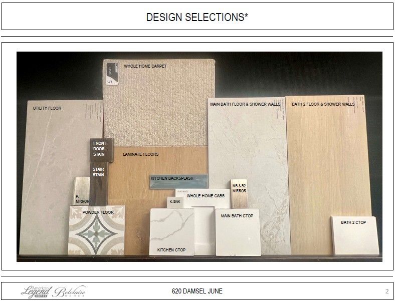 Representative photo of design selections for 620 Damsel June