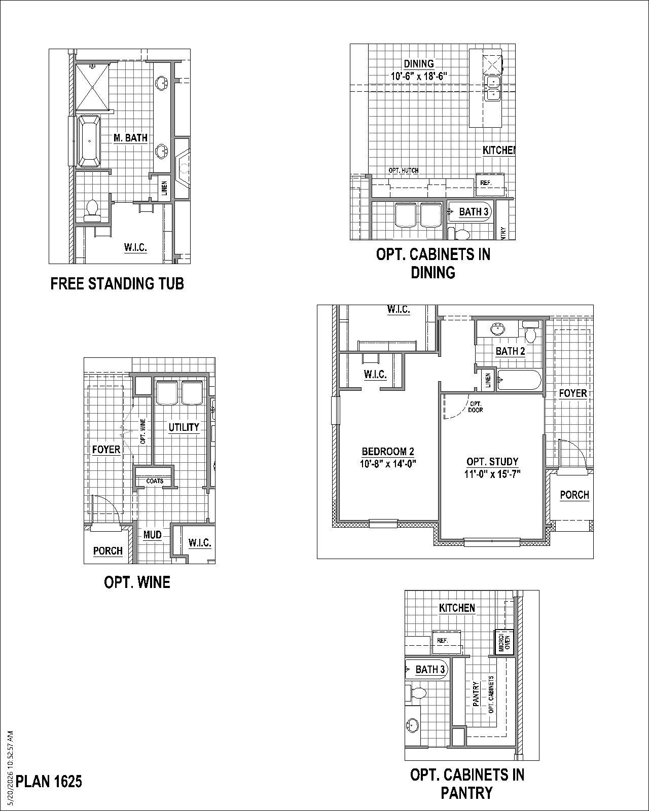 Plan 1625 Options 2