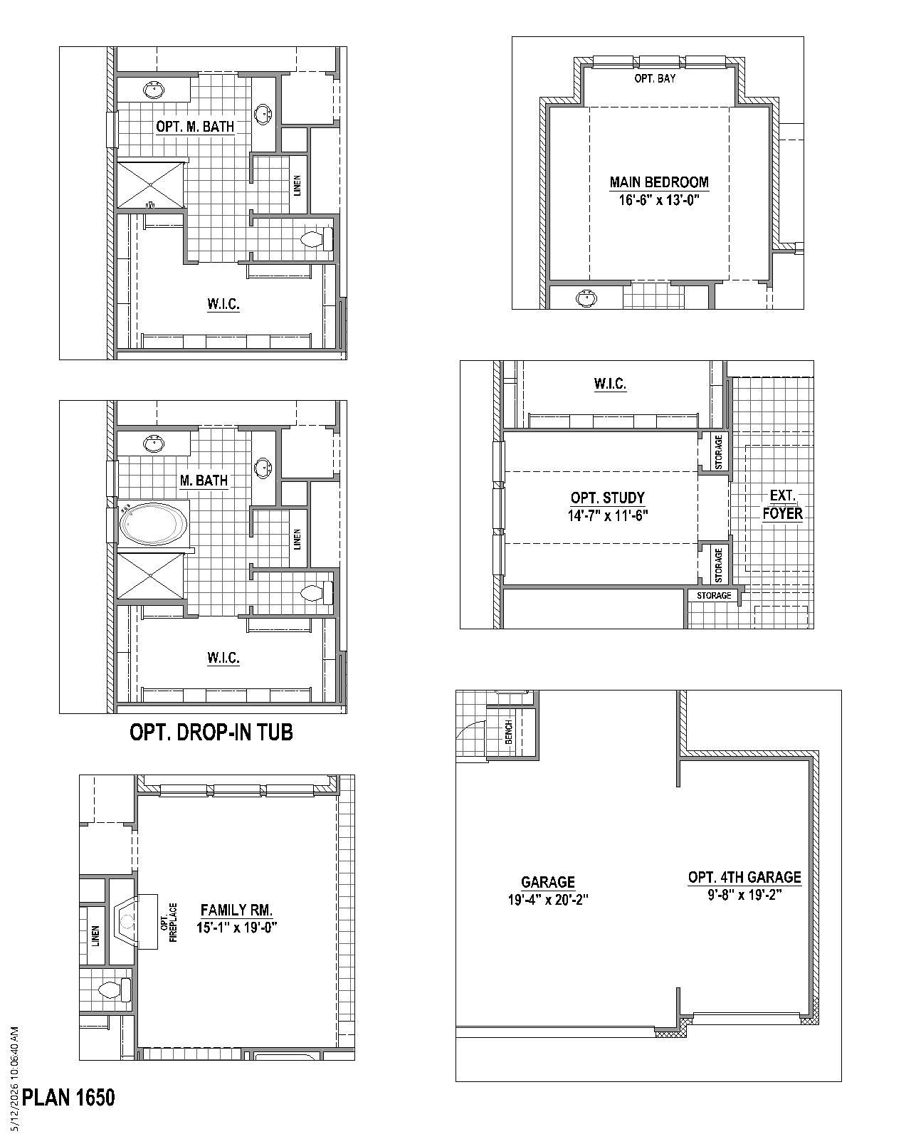 Plan 1650 Options 1