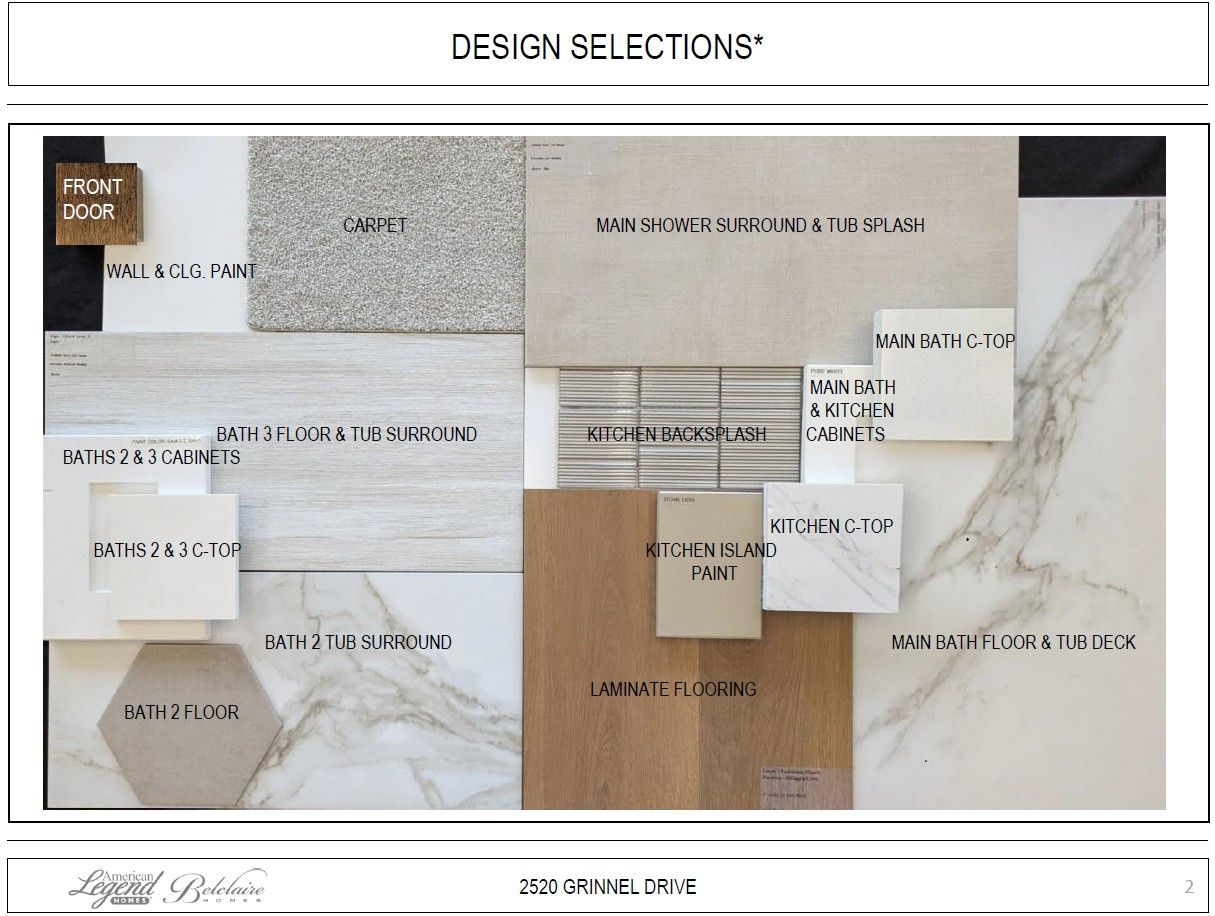 Representative photo of design selections for 2520 Grinnel Drive
