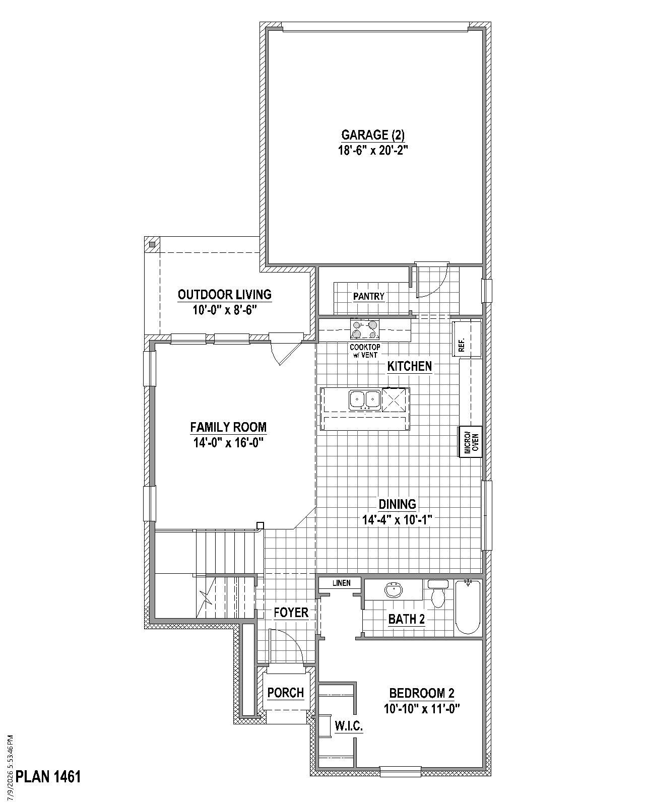 Plan 1461 1st Floor