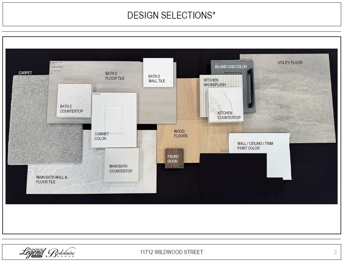 Representative photo of design selections for 11712 Wildwood