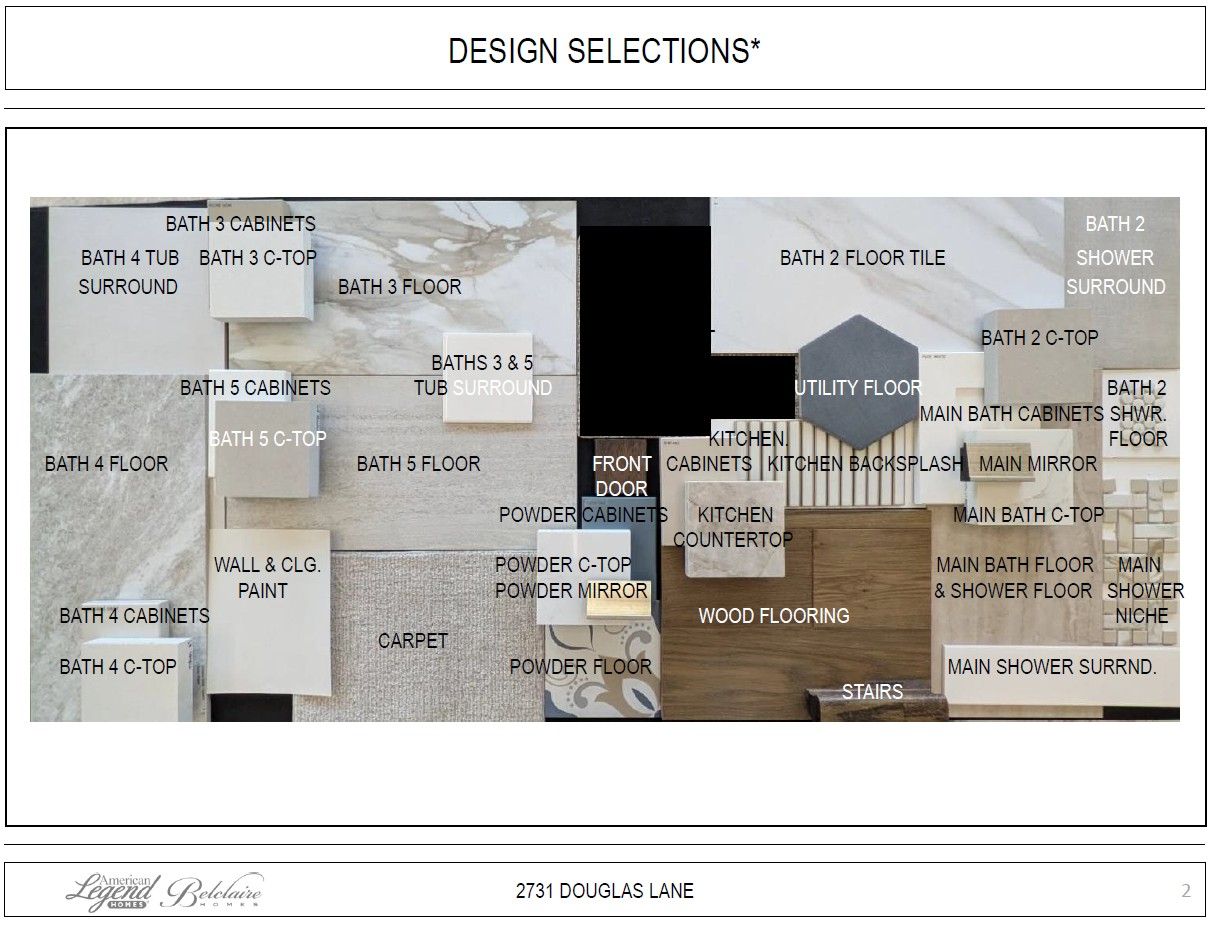 Representative photo of design selections for 2731 Douglas Lane