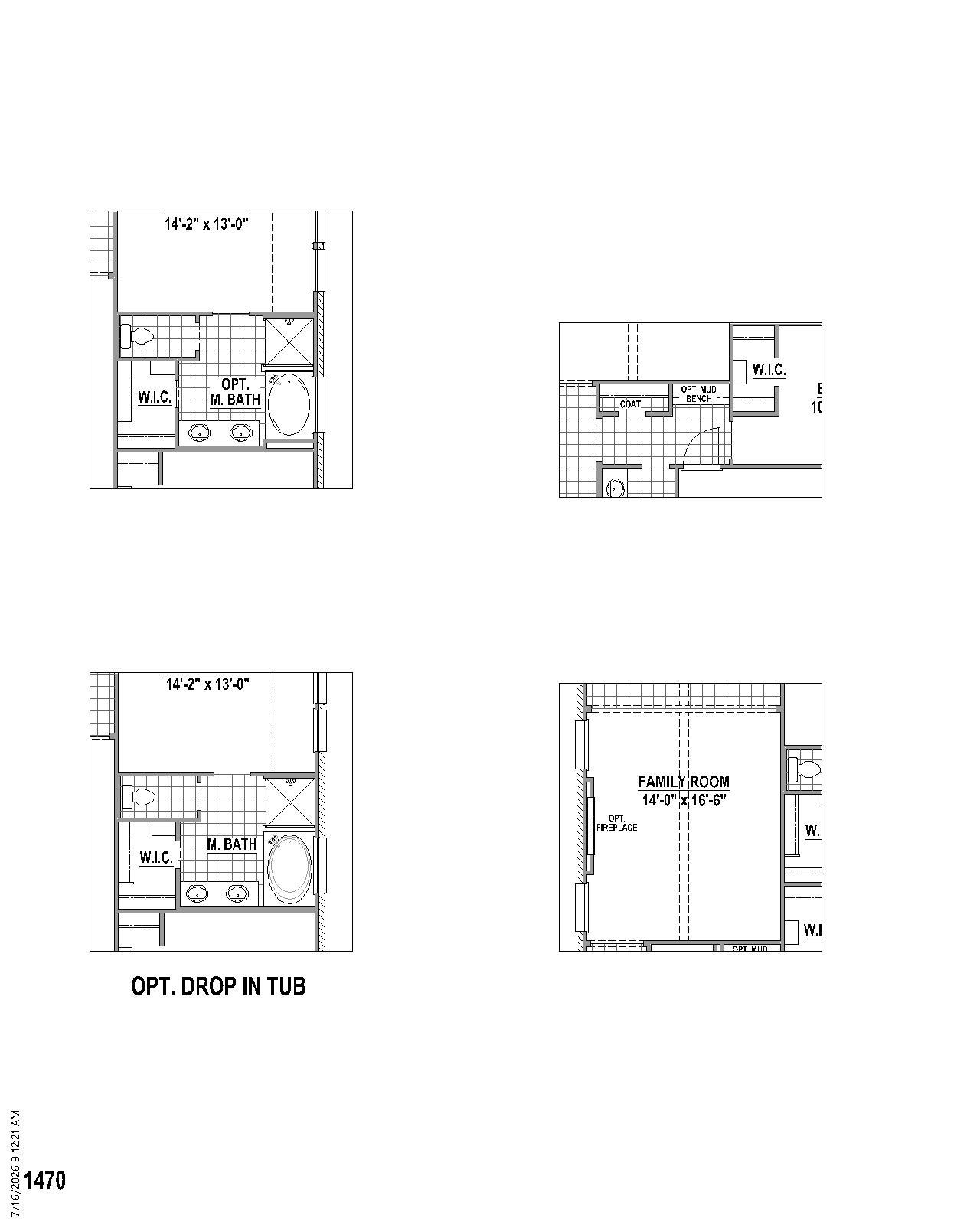 Plan 1470 Options