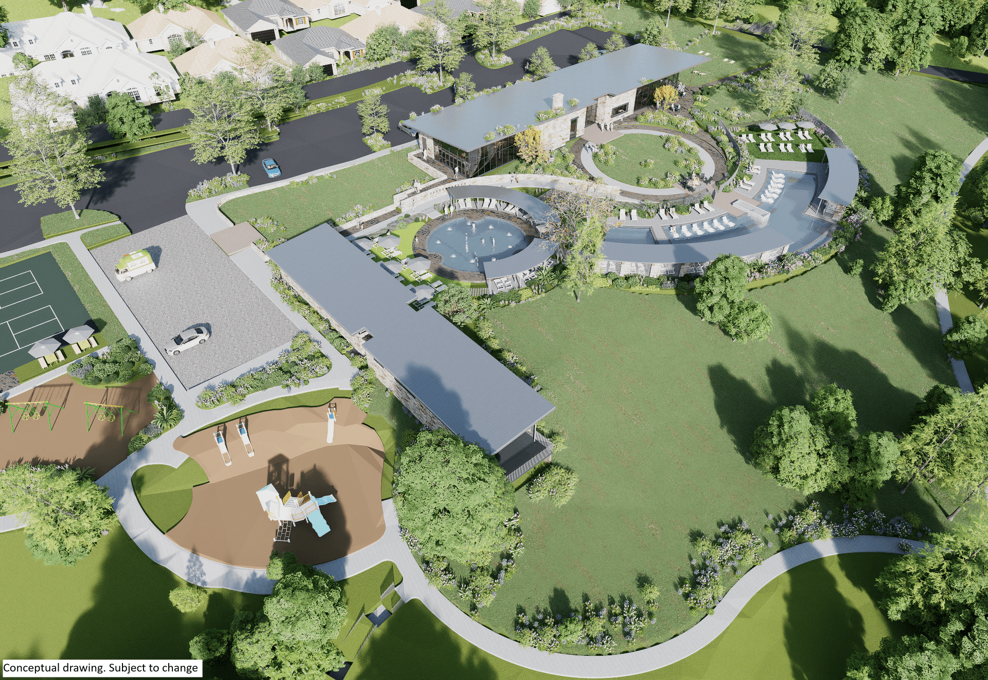 Ventana Rendering of Amenities