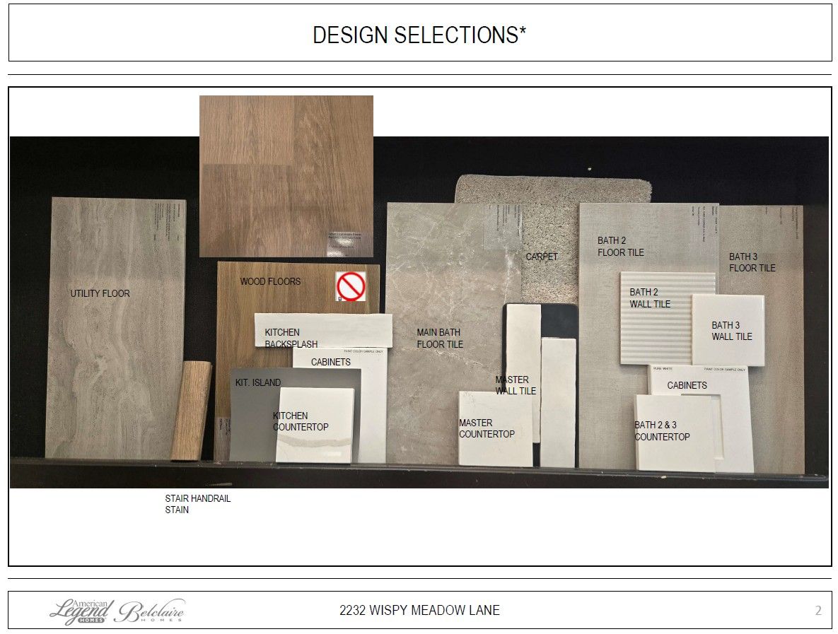 Representative photo of design selections for 2232 Wispy Meadow Lane