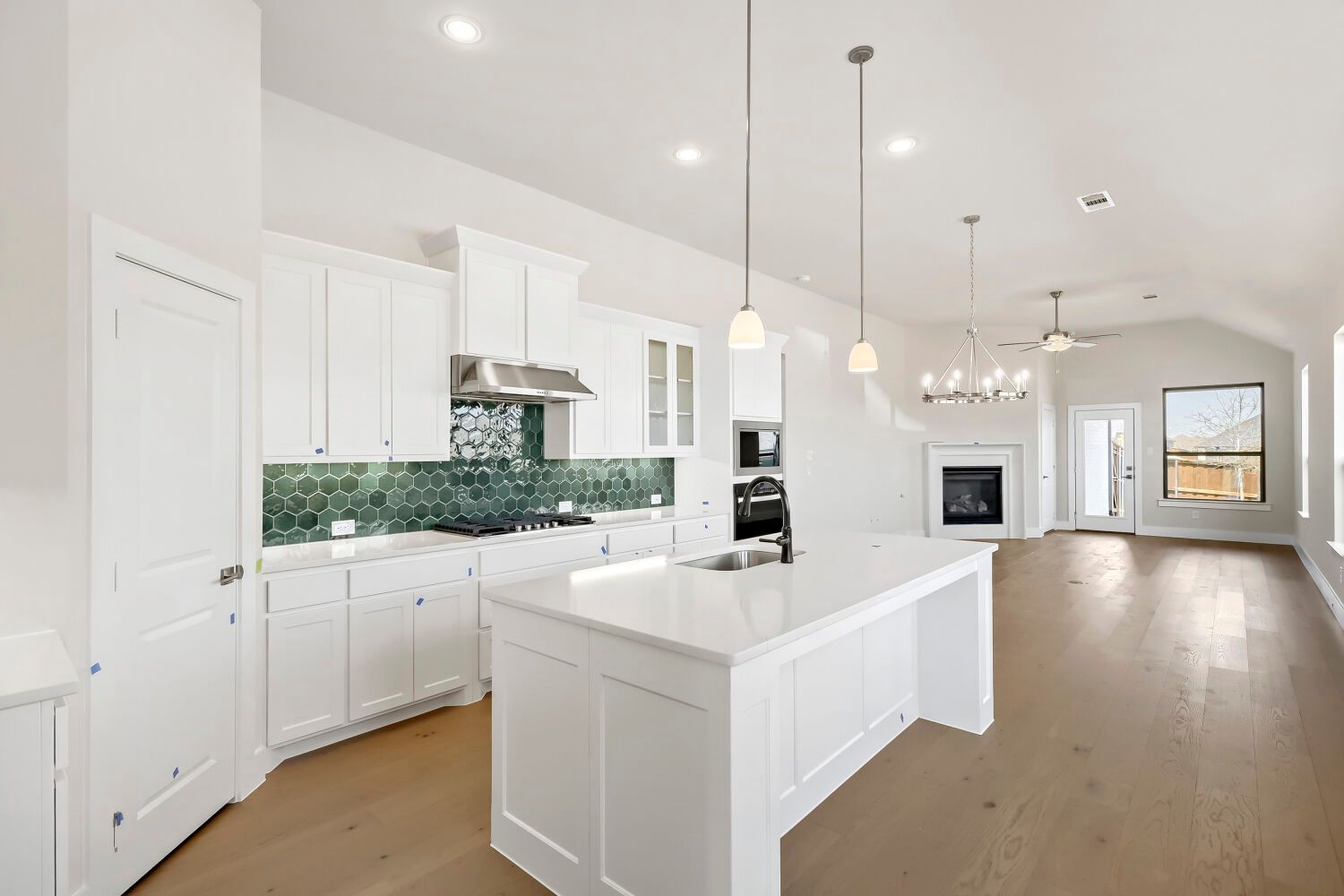 Plan 1450 Representative Photo - Kitchen/Dining Area