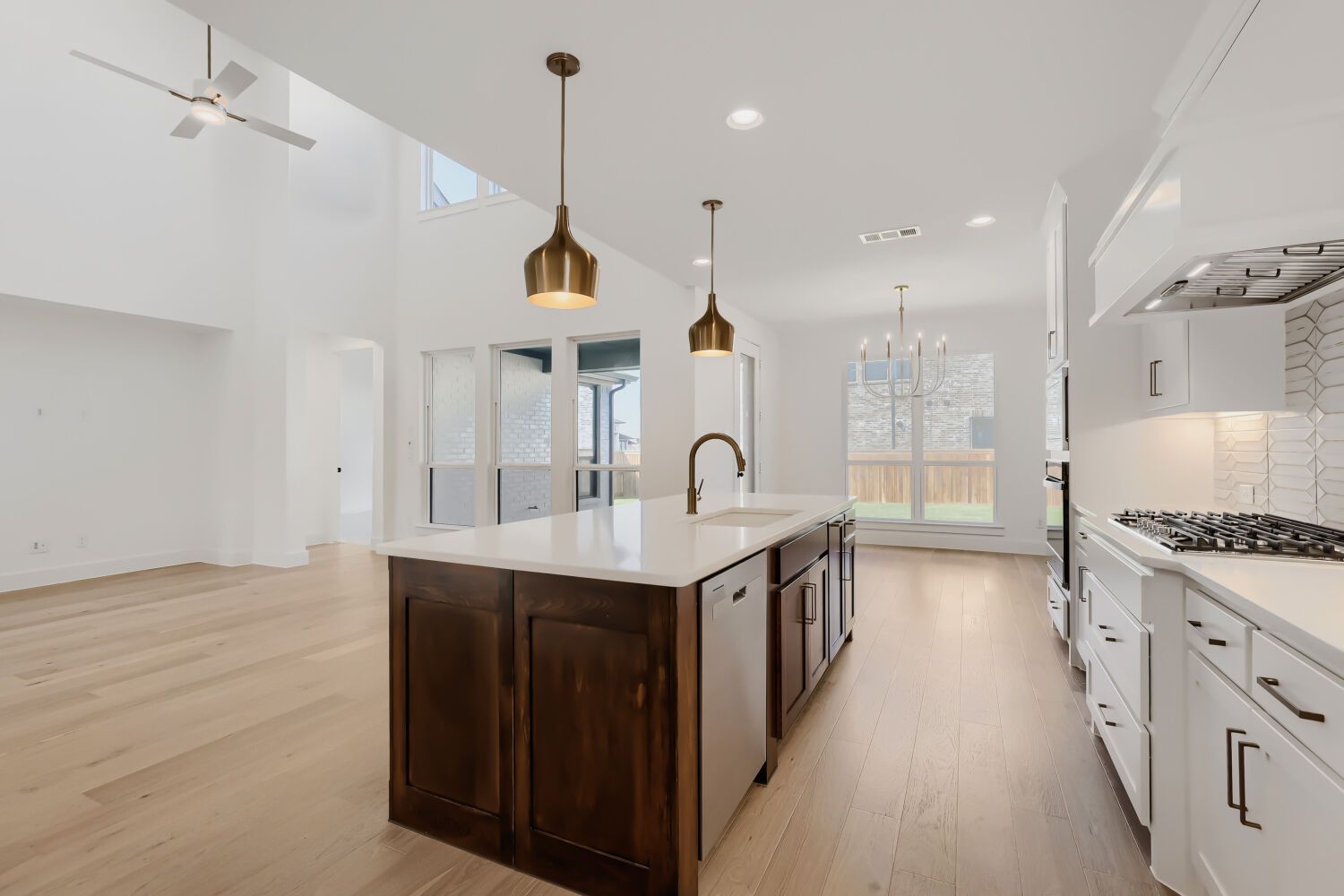 100 Enclave Drive – Kitchen and Living Area