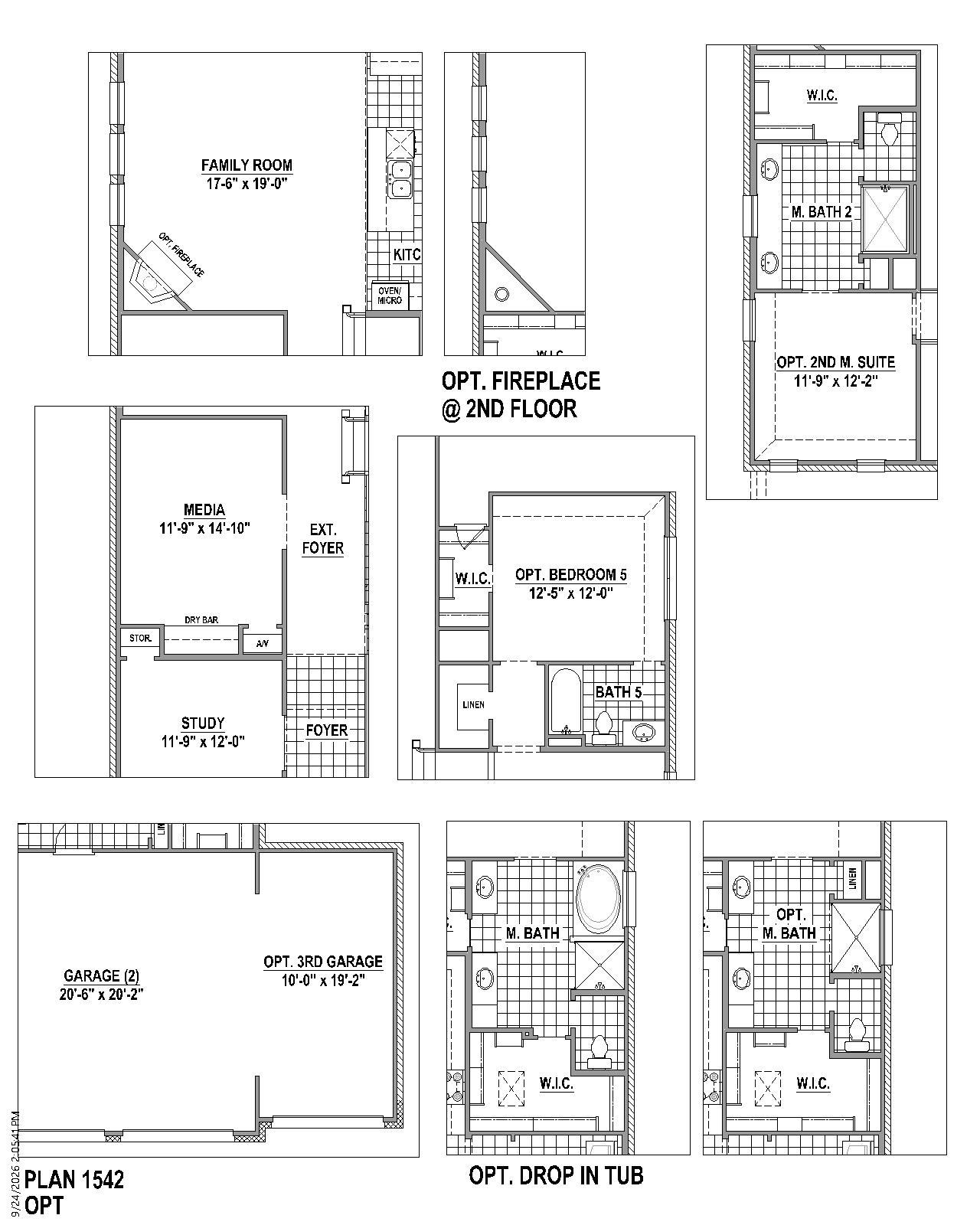 Plan 1542 Options