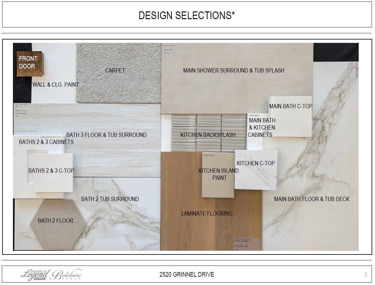 Representative photo of design selections for 2520 Grinnel Drive