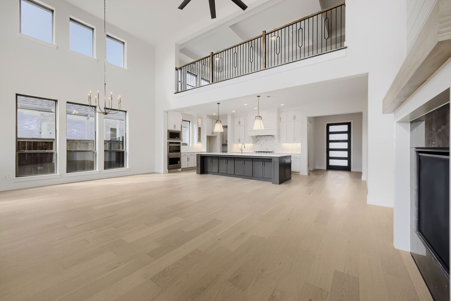 Plan 1644 Representative Photo - 2 Story Living Room/Kitchen/Entry