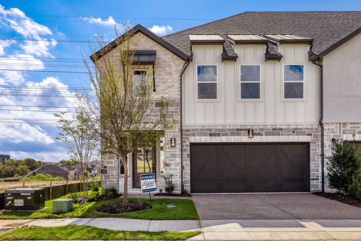 3160 Sir River Street - 6D - Castle Hills Northpointe - Townhomes: Lewisville, Texas - American Legend Homes