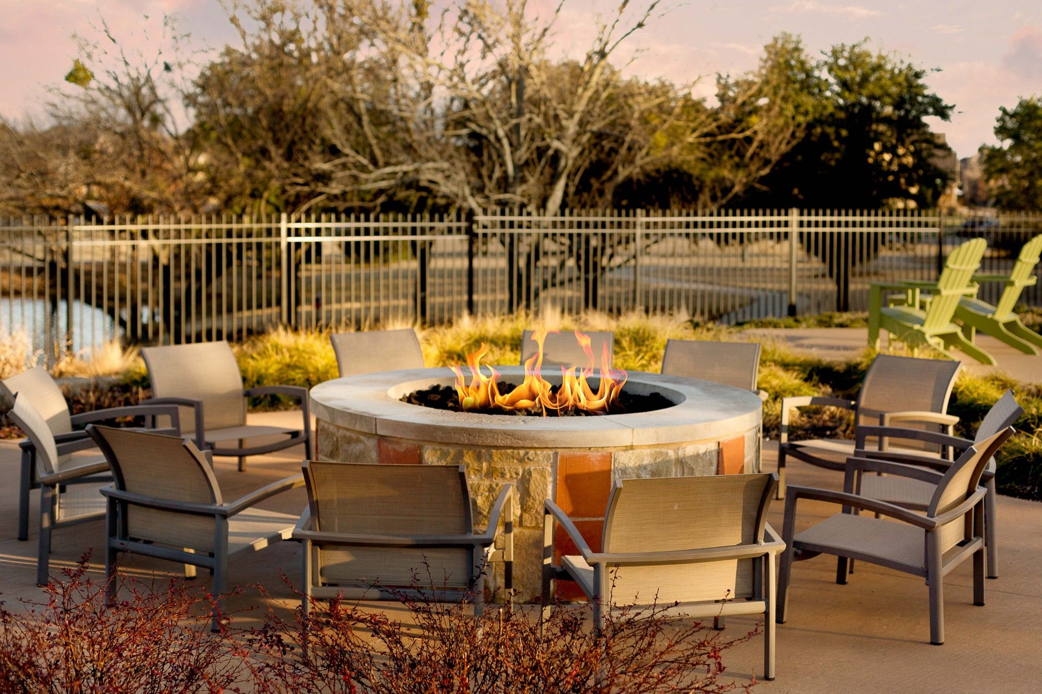 Wildridge Community Outdoor Firepit from American Legend Homes