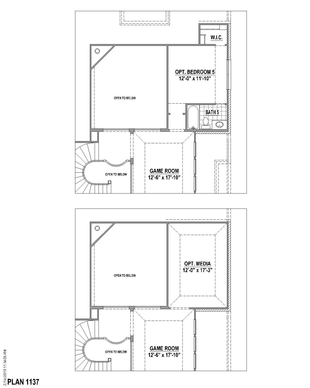 Plan 1137 Options 1