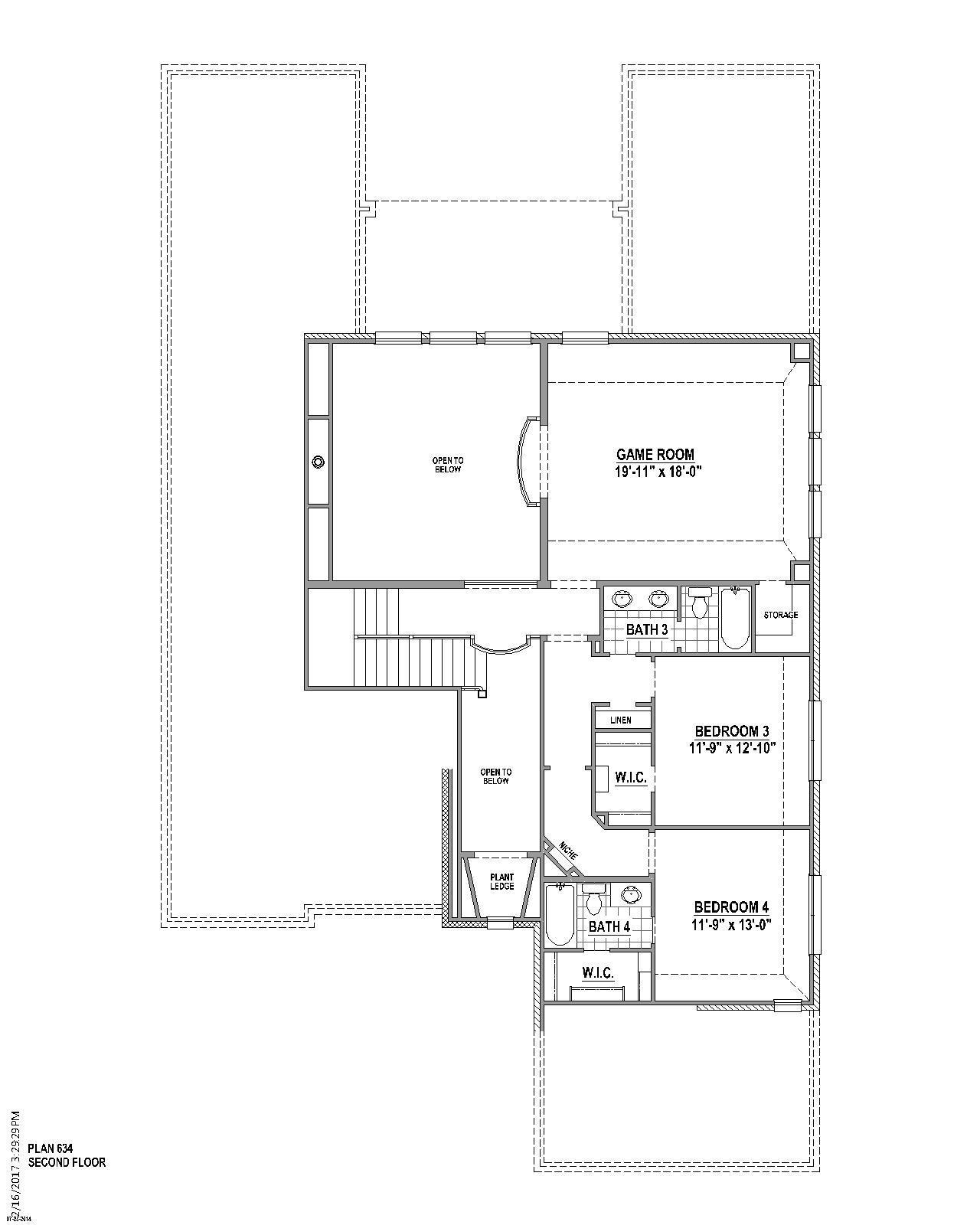 Plan 634 2nd Floor