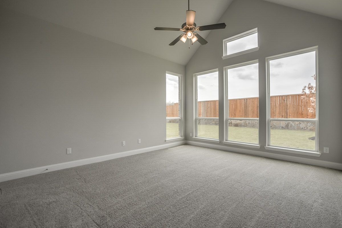 Plan 634 Primary Bedroom Representative Image