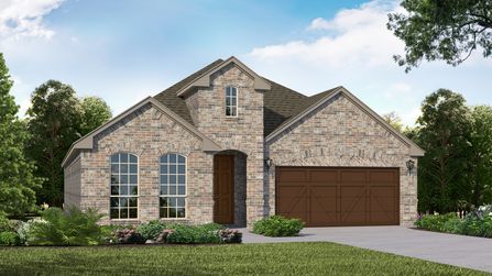 Plan 1519 by American Legend Homes in Fort Worth TX