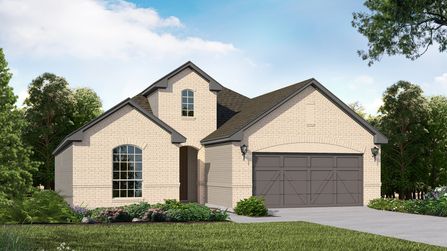 Plan 1520 by American Legend Homes in Fort Worth TX