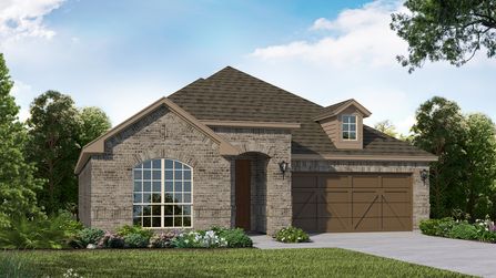 Plan 1522 by American Legend Homes in Dallas TX