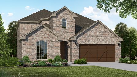 Plan 1527 by American Legend Homes in Dallas TX