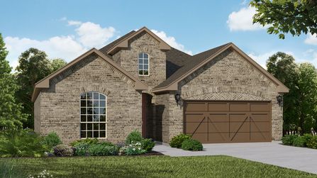 Plan 1530 by American Legend Homes in Fort Worth TX