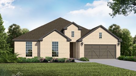 Plan 1682 by American Legend Homes in Fort Worth TX