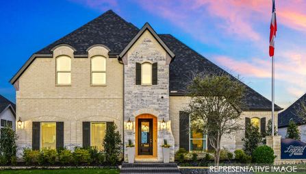 Plan 1632 by American Legend Homes in Dallas TX