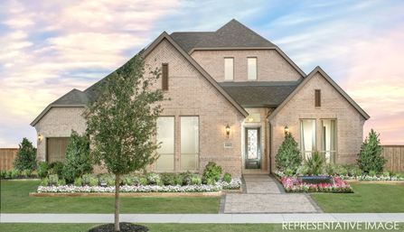 Plan 815 by American Legend Homes in Fort Worth TX