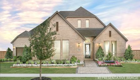 Plan 815 by American Legend Homes in Dallas TX