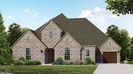 Plan 826 by American Legend Homes in Dallas TX