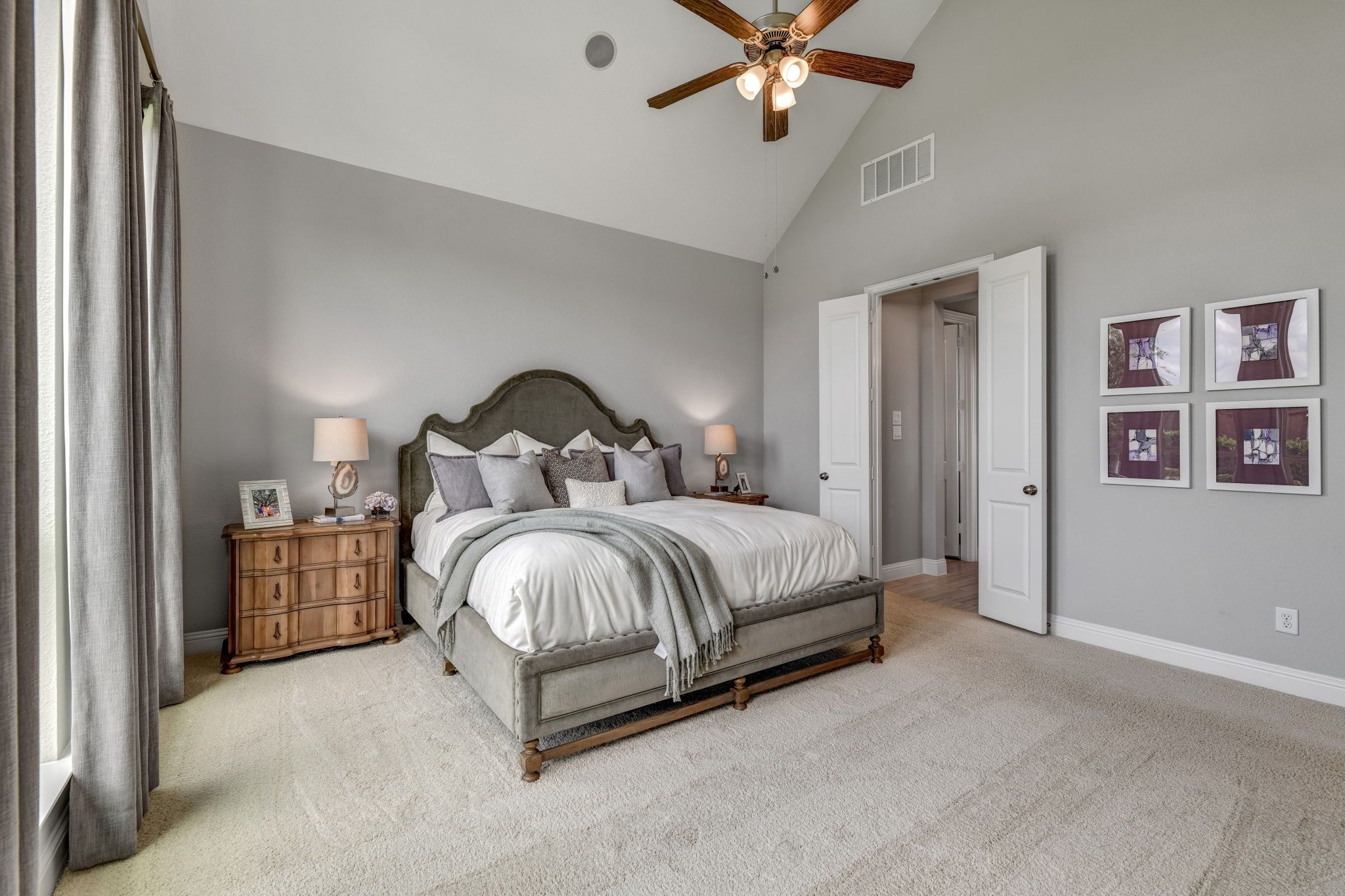 Plan 1163 Primary Bedroom Representative Image