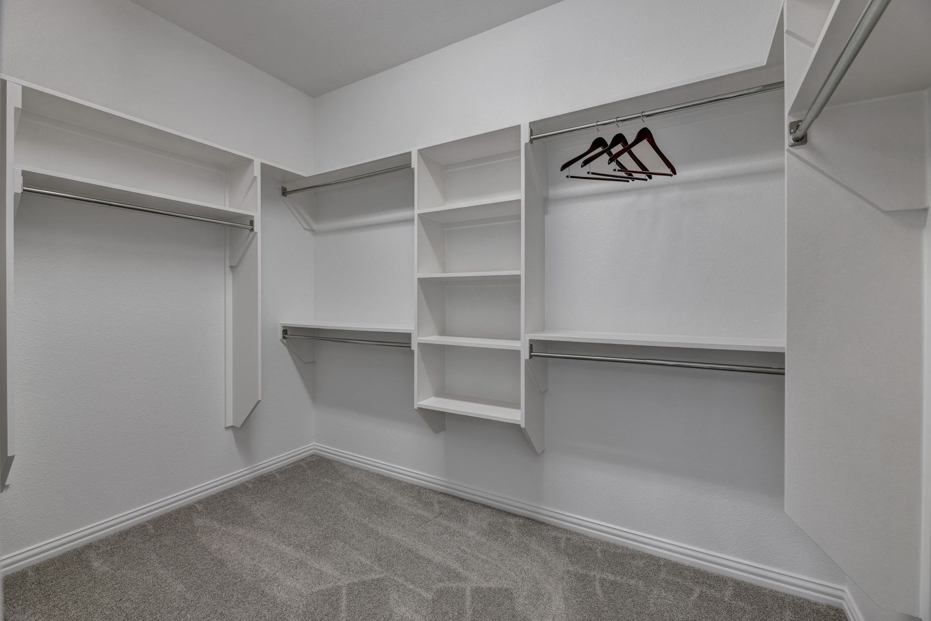 Plan 1686 Primary Closet Representative Image