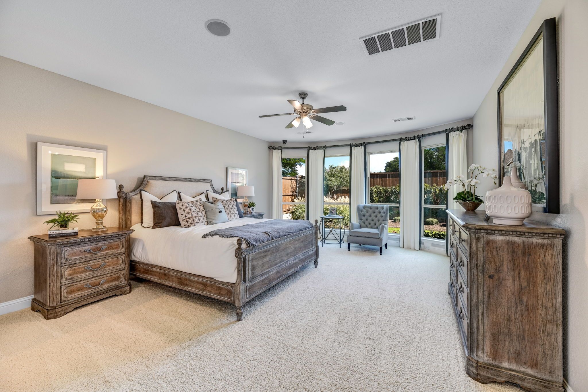 Plan 116 Primary Bedroom Representative Image