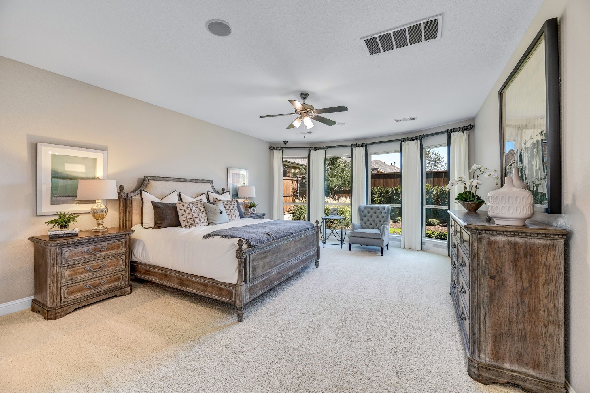 Plan 116 Primary Bedroom Representative Image